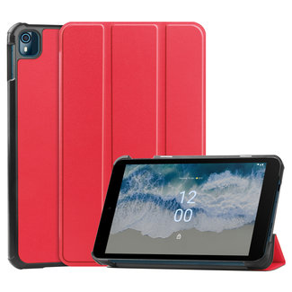 Dux Ducis Tablet hoes geschikt voor de Nokia T10 8 Inch (2022) - Rood