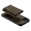 CaseMe - Telefoonhoesje geschikt voor iPhone 13 Mini - Back Cover - Met Magnetische Pasjeshouder - Donker Bruin