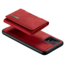CaseMe - Telefoonhoesje geschikt voor Samsung Galaxy A53 - Back Cover - Met Magnetische Pasjeshouder - Rood