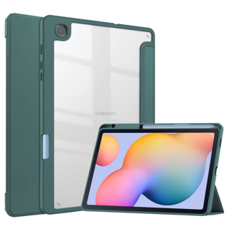 Cover2day Tablet hoes geschikt voor de Samsung Galaxy Tab S6 Lite (2022 / 2020) - Donker Groen