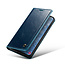 CaseMe - Telefoonhoesje geschikt voor Samsung Galaxy S23 Ultra - Wallet Book Case - Met Magnetische Sluiting - Donker Blauw