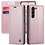 CaseMe - Telefoonhoesje geschikt voor Samsung Galaxy S23 Plus - Wallet Book Case - Met Magnetische Sluiting - Roze