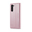 CaseMe - Telefoonhoesje geschikt voor Samsung Galaxy S23 - Wallet Book Case - Met Magnetische Sluiting - Roze