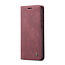 CaseMe - Telefoonhoesje geschikt voor Samsung Galaxy S23 - Wallet Book Case - Met Magnetische Sluiting - Rood