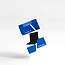 Case2go - Bluetooth Toetsenbord case geschikt voor Apple iPad 10 10.9 Inch (2022) - QWERTY - Auto Wake/Sleep functie - Keyboard case - Donker Blauw