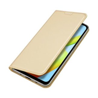 Dux Ducis Dux Ducis - Telefoon Hoesje geschikt voor Xiaomi Redmi A1 - Skin Pro Book Case - Goud