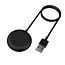 Case2go - Oplaadkabel geschikt voor Samsung Active / Watch3 / Watch4 - USB-kabel - 1.00 meter - Zwart