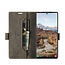 CaseMe - Telefoonhoesje geschikt voor Samsung Galaxy S23 Ultra - Back Cover - Wallet Book Case - Donker Bruin