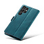 CaseMe - Telefoonhoesje geschikt voor Samsung Galaxy S23 Ultra - Back Cover - Wallet Book Case - Donker Blauw