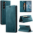 CaseMe - Telefoonhoesje geschikt voor Samsung Galaxy S23 Plus - Back Cover - Wallet Book Case - Donker Blauw