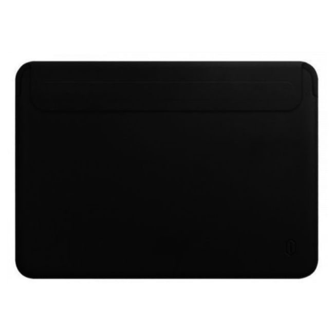 WIWU Skin Pro II - MacBook Pro Sleeve - 15.4 inch - PU leer - Zwart