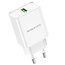 Borofone BN5 - USB Oplader - Geschikt voor Smartphones, Tablets, Etc - 18W - Wit