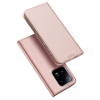 Dux Ducis Telefoon hoesje geschikt voor Xiaomi 13 Pro - Dux Ducis Skin Pro  Book case - Rose Goud