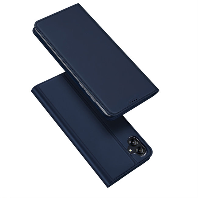 Telefoon hoesje geschikt voor Samsung Galaxy A04e - Dux Ducis Skin Pro  Book case - Blauw