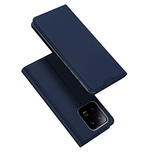 Telefoon hoesje geschikt voor Xiaomi 13 Pro - Dux Ducis Skin Pro  Book case - Blauw