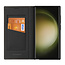 Dux Ducis - Hoes geschikt voor Samsung S23 Ultra- Magnetische sluiting - Book Case - Zwart