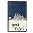 Tablet hoes geschikt voor de Lenovo Tab M8 4th Gen (8 Inch) - Good Night