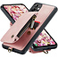 CaseMe - Telefoonhoesje geschikt voor Samsung Galaxy A54 5G - Back Cover - Met Pasjeshouder - Licht Roze