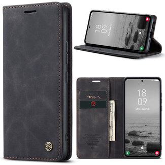 CaseMe CaseMe - Telefoonhoesje geschikt voor Samsung Galaxy A54 5G - Wallet Book Case - Zwart