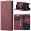CaseMe - Telefoonhoesje geschikt voor Samsung Galaxy A54 5G - Wallet Book Case - Rood