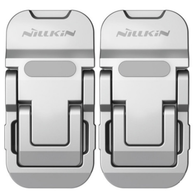 Nillkin - Universele Laptop Standaards - Verplaatsbaar - In hoogte verstelbaar - Voor Macbook of andere laptops - 2x Stand - Silver
