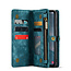 CaseMe - Telefoonhoesje geschikt voor Samsung Galaxy A14 5G - 2 in 1 Book Case en Back Cover - Blauw