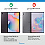 Samsung Galaxy Tab S6 Lite - Domo Book Case met Stylus Pen Houder - Roze