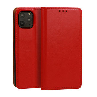 Case2go Case2go - Hoesje voor Samsung Galaxy S23 Ultra - Book Case - Rood
