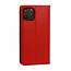 Case2go - Hoesje voor Samsung Galaxy S23 Ultra - Book Case - Rood
