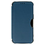 Case2go - Telefoonhoesje geschikt voor Samsung Galaxy S23 Plus - Razor Carbon Book case - Marine Blauw