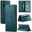 CaseMe - Telefoonhoesje geschikt voor Samsung Galaxy A34 5G - Flip Wallet Case - Magneetsluiting - Blauw