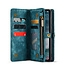 CaseMe - Telefoonhoesje geschikt voor Samsung Galaxy A34 5G - 2 in 1 Book Case en Back Cover - Blauw