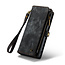 CaseMe - Telefoonhoesje geschikt voor Samsung Galaxy A34 5G - 2 in 1 Book Case en Back Cover - Zwart