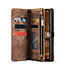 CaseMe - Telefoonhoesje geschikt voor Samsung Galaxy A34 5G - 2 in 1 Book Case en Back Cover - Bruin