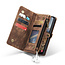 CaseMe - Telefoonhoesje geschikt voor Samsung Galaxy A54 5G - 2 in 1 Book Case en Back Cover - Bruin