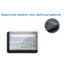 Case2go - Tablet Screenprotector geschikt voor Amazon Fire 7 (2022) - Tempered Glass - Case Friendly - Transparant