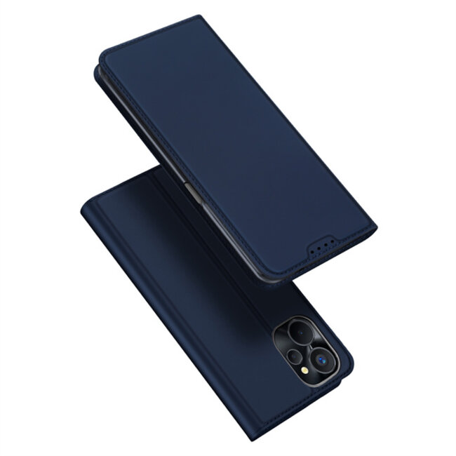 Telefoon hoesje geschikt voor Realme 10 5G/9i 5G   - Dux Ducis Skin Pro Book case - Blauw