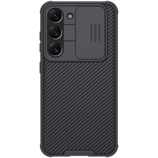 Nillkin Telefoonhoesje geschikt voor Samsung Galaxy S23 Plus - Nillkin CamShield Pro Case - Zwart