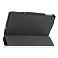 Case2go - Tablet hoes geschikt voor Oppo Pad Air 10.36 Inch (2022) - Tri-Fold Book Case - Met Auto Wake/Sleep functie - Zwart