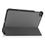 Case2go - Tablet hoes geschikt voor Oppo Pad Air 10.36 Inch (2022) - Tri-Fold Book Case - Met Auto Wake/Sleep functie - Grijs