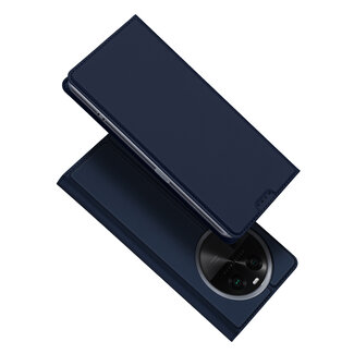 Dux Ducis Hoesje voor OPPO Find X6 -  - Donker blauw