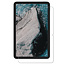 Case2go - Tablet Screenprotector geschikt voor Nokia T21 - Tempered Glass - Case Friendly - Transparant