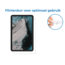 Case2go - Tablet Screenprotector geschikt voor Nokia T21 - Tempered Glass - Case Friendly - Transparant