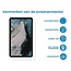Case2go - Tablet Screenprotector geschikt voor Nokia T21 - Tempered Glass - Case Friendly - Transparant