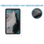 Case2go - Tablet Screenprotector geschikt voor Nokia T21 - Tempered Glass - Case Friendly - Transparant