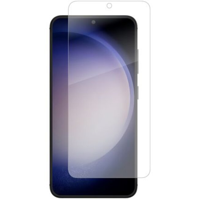 Screenprotector geschikt voor Samsung S23 - Tempered Glass - Gehard Glas - Transparant