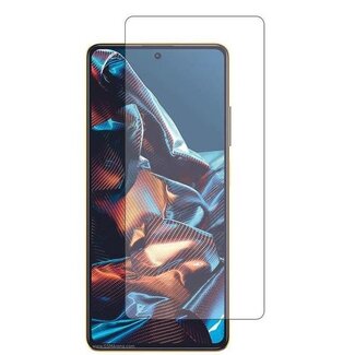 Case2go Case2go - Screenprotector geschikt voor Xiaomi Poco X5 Pro - Tempered Glass - Gehard Glas - Transparant