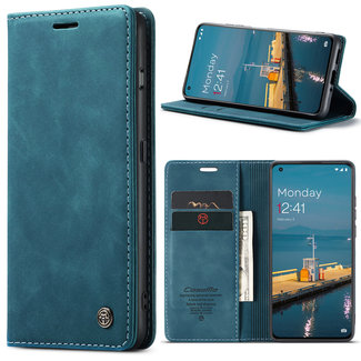 CaseMe CaseMe - Telefoonhoesje geschikt voor One Plus 11 - Wallet Book Case - Blauw