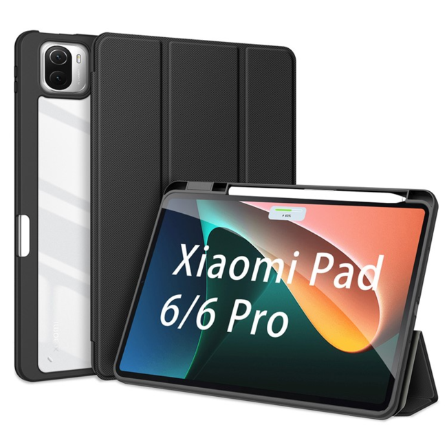 Xiaomi Pad 6 / Pad 6 Pro - Toby Series - Tri-Fold Book Case - Zwart