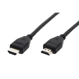 HDMI kabel - 2 Meter - Geschikt voor Playstation 5, XboX, Beeldscherm of TV - Ultra HDTV - 4K/60Hz - Zwart